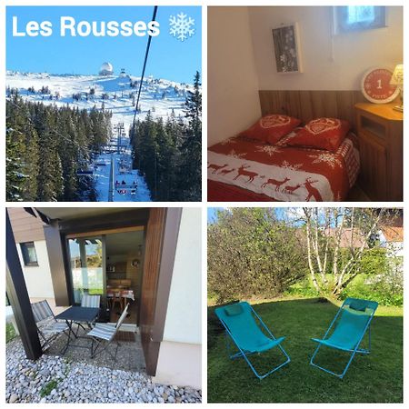 Appartement Le Flocon, Joli Petit Cocon 4 Pers En Rez De Jardin Draps Inclus Ле-Русс Экстерьер фото
