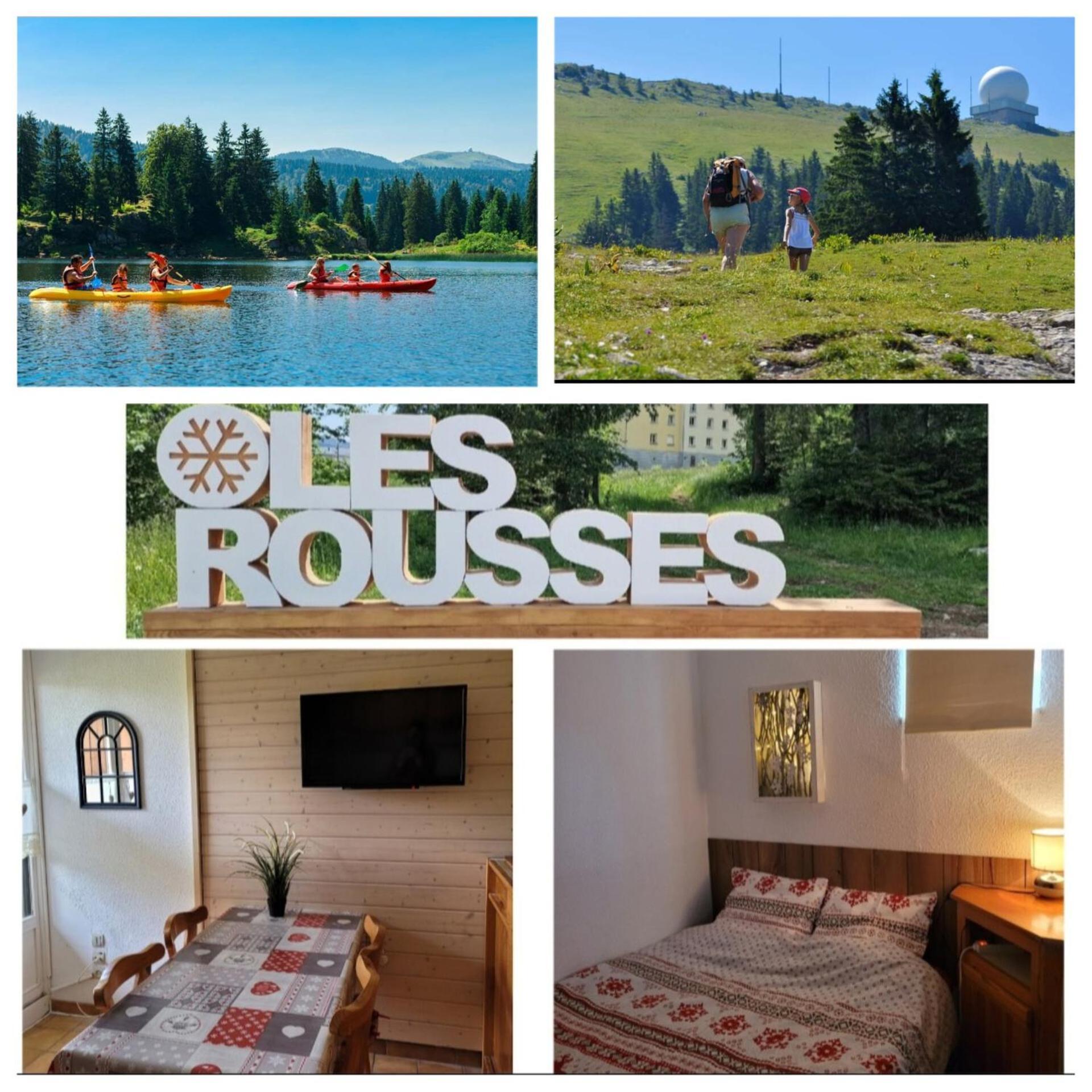Appartement Le Flocon, Joli Petit Cocon 4 Pers En Rez De Jardin Draps Inclus Ле-Русс Экстерьер фото