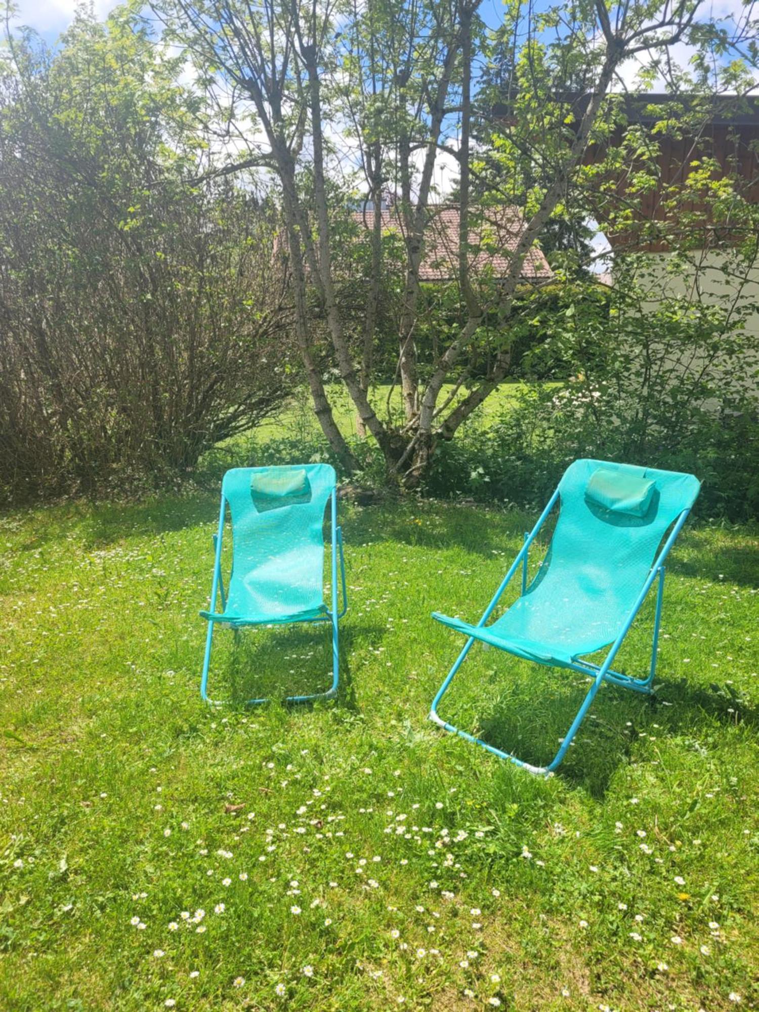 Appartement Le Flocon, Joli Petit Cocon 4 Pers En Rez De Jardin Draps Inclus Ле-Русс Экстерьер фото